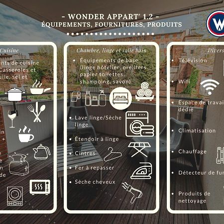 Wonder Appart' 1.2 - Coeur De Ville - Toulouse Luaran gambar